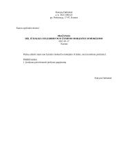Prašymas iš dalies atleisti nuo žyminio mokesčio