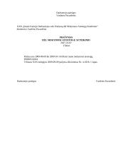 Prašymas dėl mokymosi atostogų