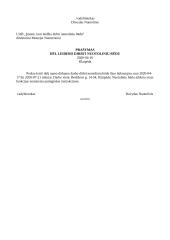 Prašymas dėl leidimo dirbti nuotoliniu būdu