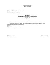 Prašymas dėl darbo užmokečio pervedimo