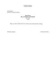 Prašymas atostogoms