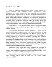 Musių valdovas. Ralfo charakterio analizė