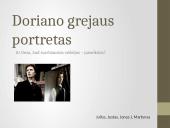 Doriano Grejaus portretas skaidrės