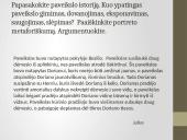 Doriano Grejaus portretas skaidrės 4 puslapis