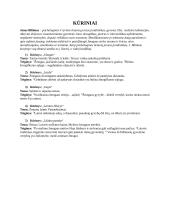 Jono Bilūno kūrinių svarbiausi momentai