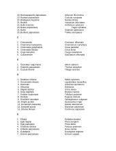 Augalų pavadinimai lietuviškai-lotyniškai 2 puslapis