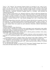 Genomika: lyginamoji, funkcinė, struktūrinė. Transkriptomas. Proteomas ir proteomika; proteomo ir genomo santykis. Farmakogenomika 2 puslapis