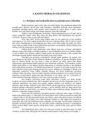 I. Kanto moralės filosofija 3 puslapis