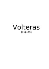 Volteras 1694-1778