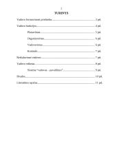 Šiuolaikinės organizacijos vadovo vaidmenys bei funkcijos 2 puslapis