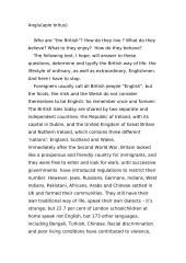 About the British