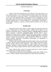 TCP/IP kompiuteriniai tinklai 19 puslapis