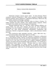 TCP/IP kompiuteriniai tinklai 7 puslapis