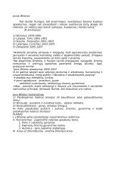 Jono Biliūno humanizmas