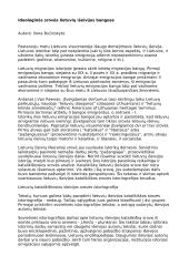 Ideologinės srovės lietuvių išeivijos bangose