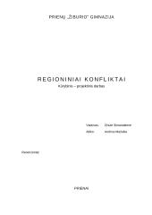 Regioniniai konfliktai
