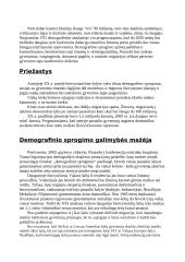 Demografinis sprogimas (antroji pakopa: didelis gimstamumas, sumažėjęs mirtingumas, didelis natūralus gyventojų prieaugis) 3 puslapis