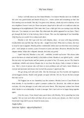 My best friend since childhood