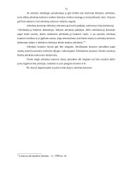 Advokatūros savivalda ir pagrindinės veiklos formos 15 puslapis