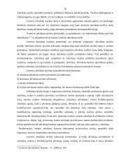 Advokatūros savivalda ir pagrindinės veiklos formos 10 puslapis