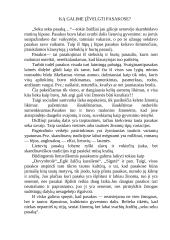 Ką galime įžvelgti pasakose?