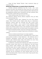 Estetinės sąmonės lūžis XX a. I dešimtmečiais ir “kitokios” lietuvių literatūros projektai 9 puslapis