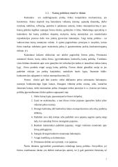 Kaina ir kainų politikos ekonominė prasmė 2 puslapis