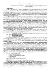 Prigimtinė būklė ir teisė. Teisė į gyvybę