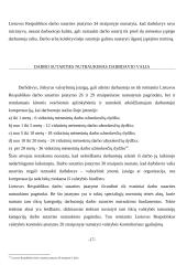 Darbo teisės padėtis Lietuvoje 16 puslapis