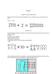 Senovės egiptiečių matematika 4 puslapis