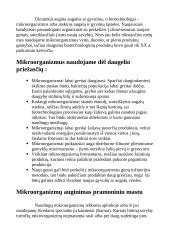 Mikroorganizmai žmonių gyvenime 2 puslapis
