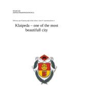 Klaipeda – one of the most beautifull city