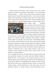 Europos Sąjungos transporto politika 4 puslapis