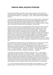 Sakinio dalys 2 puslapis