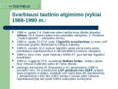 Lietuva 1985-1990 metais (tautinis atgimimas ir valstybės atkūrimas) 4 puslapis