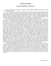 Novelių romanas ,,Užuovėja“