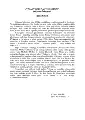 "Vasarvydžio nakties sapnas” recenzija
