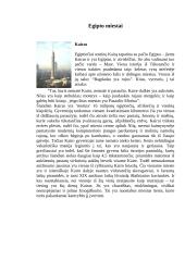 Egiptas ir Egipto geografija  6 puslapis