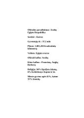 Egiptas ir Egipto geografija  9 puslapis