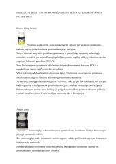 Raumenų masės ir jėgos didinimui skirtų produktų klasifikacija 3 puslapis