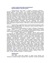 Egzistencialistinė ir absurdo dramos