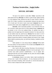 Social affairs