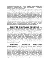 Europoje veikiančios tarptautinės organizacijos  5 puslapis