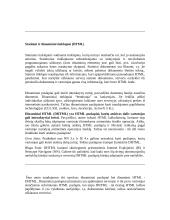 Dinaminiai HTML 2 puslapis