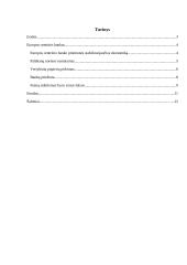 ECB politika stabilizuojant euro zonos valstybių narių finansus 2 puslapis