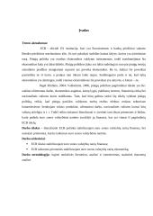 ECB politika stabilizuojant euro zonos valstybių narių finansus 3 puslapis