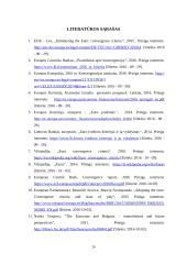 Lenkijos ir Bulgarijos valstybių narių perspektyvos tapti euro zonos narėmis 14 puslapis