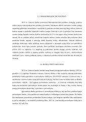 Lietuvos bankas: tikslai ir funkcijos 9 puslapis