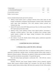 Lietuvos mokėjimo balansas: struktūra ir vertinimas 8 puslapis