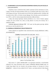 Pagrindiniai Lietuvos makroekonominiai rodikliai ES ir pasaulio šalių kontekste 9 puslapis